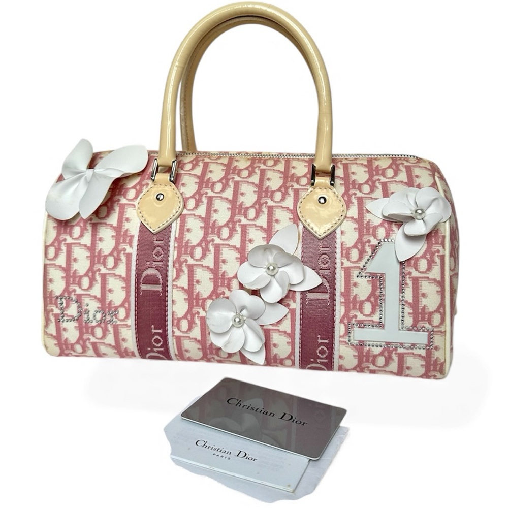 Christian Dior girly Boston bag - Picture 3 of 9
